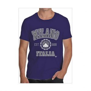 t-shirt Milano Blu