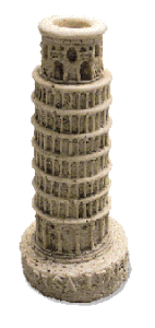 Torre di Pisa in Polvere di marmo