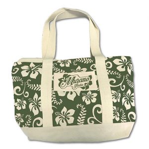 Borsa Flower Verde