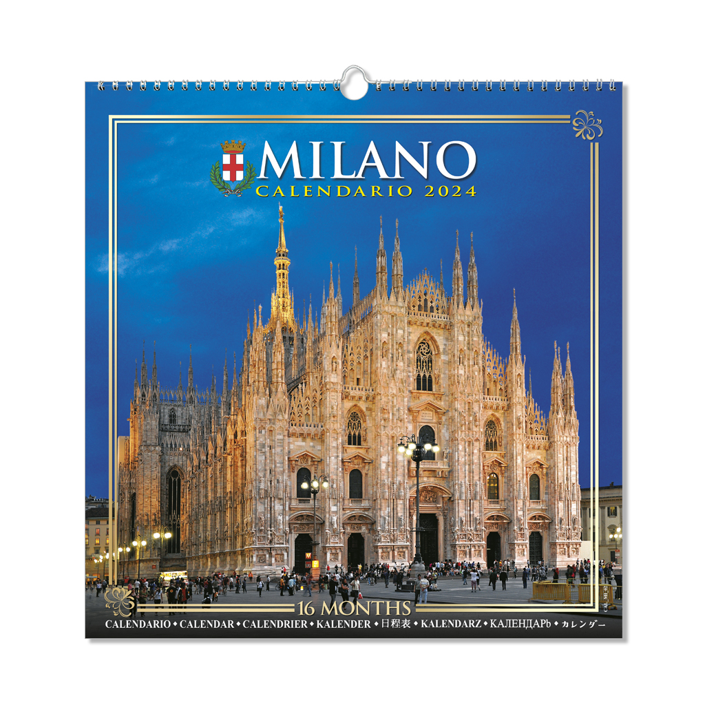 Calendario Milano 02 - 31,5x32,5 cm